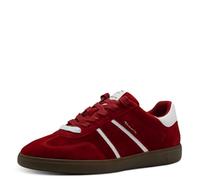 Tamaris Damen Low-Top Sneaker, Frauen Halbschuhe,Strassenschuhe,Sportschuhe,Freizeitschuhe,Turnschuhe,Laufschuhe,Freizeit,Merlot,36 EU