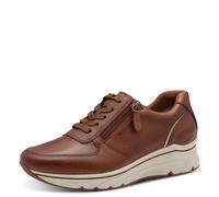 Tamaris Damen Low-Top Sneaker, Frauen Halbschuhe,Wechselfußbett,Freizeit,sportlich,Halbschuhe,straßenschuhe,Strassenschuhe,Muscat,41 EU