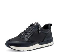 Tamaris Damen Low-Top Sneaker, Frauen Halbschuhe,Wechselfußbett,Halbschuhe,straßenschuhe,Strassenschuhe,Sportschuhe,Turnschuhe,Navy,40 EU