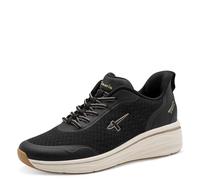 Tamaris Damen Sneaker Lederimitat/Textil Schwarz Gr. 37