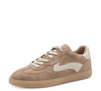 Tamaris Damen Low-Top Sneaker, Frauen Sneaker,straßenschuhe,Strassenschuhe,Sportschuhe,Freizeitschuhe,Turnschuhe,Laufschuhe,Rose,Taupe,38 EU