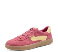 Tamaris Damen Low-Top Sneaker, Frauen Sneaker,Wechselfußbett,atmungs-aktiv,bequemlichkeit,breit,daempfung,elegant,breite,Berry Comb,40 EU