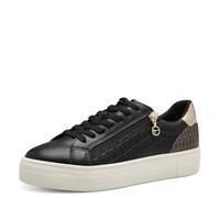 Tamaris Sneaker Damen 1-23313-41 048 – vegan, schwarz – Größe 36 (normal)