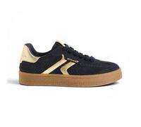 Tamaris Damen Marineblaue Leder-Sneakerschuhe - 23723-44 US 39
