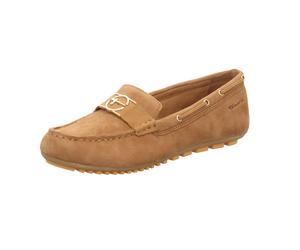 Tamaris Damen-Mokassin-Slipper Braun 37