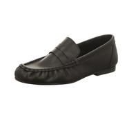 Tamaris Damen Slipper, Frauen, Mokassins, Black Leather,40 EU