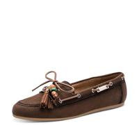 Tamaris Damen Mokkassin flach, braun (Camel), 38