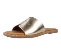 Damen-Pantolette LIGHT GOLD - Gr. - 38