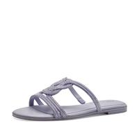 Tamaris Damen Mules Pantoletten Textil Sommer; LAVENDER/lila; 40 EU