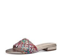 Tamaris Damen Mules Pantoletten Vegan Blockabsatz; MULTICOLOR/multicolor; 37