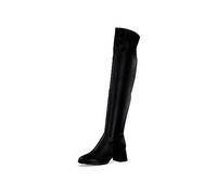Tamaris Damen Overknee Boots Blockabsatz; BLACK/schwarz; 36 EU
