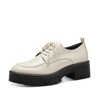 Tamaris Damen Oxford, Elfenbein, 39 EU