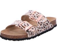 Tamaris Damen Pantolette 1-27523-46 490 Frauen Schuhe Leder Beige/Leopard, Schuhgröße:43 EU