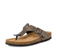 Tamaris Damen Fußbett Pantolette flach, grau, 36 EU