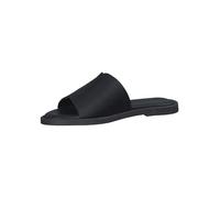 Tamaris Damen Mules Pantoletten Leder Sommer; BLACK/schwarz; 36 EU