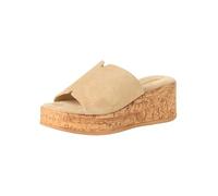 Tamaris Da.-Pantolette für Damen, beige, Größe 39 EU