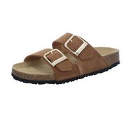 Tamaris Damen-Pantolette mit Tieffußbett Braun 40