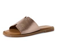 Tamaris Damen Pantoletten, Frauen Clogs, Pantoletten,TOUCHit-Fußbett,Woman,Slip-ons,Backless Slipper,Mules,Schlupfschuhe,Slides,Pewter,41 EU