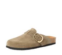 Tamaris Clogs & Pantoletten 27600-44 – Nieten, Heart and Sole – Grün, Größe 37