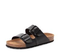 Tamaris Damenschuhe Klassische Pantoletten BLACK BLACK - Gr. - 39