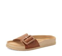 Tamaris Pantolette 1-27501-46 Cognac Pull-Up Braun Damen Gr. 37