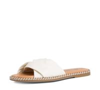 Tamaris Damen Pantoletten, Frauen Clogs, Pantoletten,TOUCHit-Fußbett,Papaw,Pass-Form,Pepper,Pflege-leicht,qualitaet,robust,Trend,White,42 EU