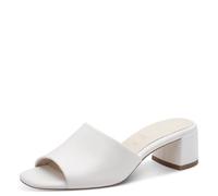 Tamaris Damen Pantoletten, Frauen Clogs, Pantoletten,TOUCHit-Fußbett,schluepfschuhe,Slipper,Slides,Gartenschuhe,Sommerschuhe,White,42 EU