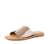 Tamaris Damen Pantoletten, Frauen Clogs, Pantoletten,TOUCHit-Fußbett,Weite,Silber,Silber,schwarz,blau,fashletics,rot,Weiss,Pewter,37 EU