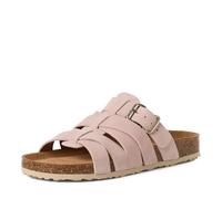 Tamaris Damen Pantoletten, Frauen Clogs, Pantoletten,weich,weit,Weite,Silber,Silber,schwarz,blau,fashletics,rot,Weiss,Light Rose,39 EU