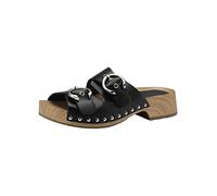 Tamaris Damen Pantoletten, Frauen Slipper,Sommerschuhe,sommerclogs,Sandalen,Freizeitschuhe,Schlupfschuhe,schluepfschuhe,Slipper,Black,40 EU