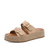 Tamaris Da.-Pantolette für Damen, gold, Größe 37 EU