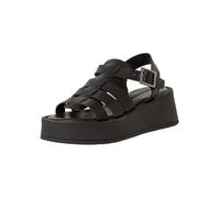 Tamaris Leder Sandalen, schwarz, 40 Schwarz