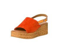 Damen-Sandalette ORANGE - Gr. - 36