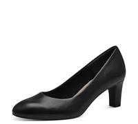 Tamaris Damen Pumps Blockabsatz Vegan; Black MATT, EU 41