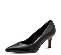 Tamaris Pumps M2243441 – Klassische Pumps mit TOUCHit-Fußbett & Strass – Black Leather Größe 38