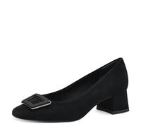 Tamaris Damen Pumps Leder Blockabsatz; Black/schwarz; 36 EU