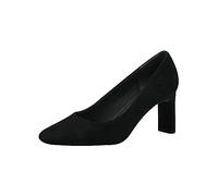 Tamaris Damen Pumps Leder Blockabsatz; Black/schwarz; 38 EU