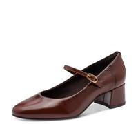 Tamaris Damen Pumps Leder, braun, 38 EU