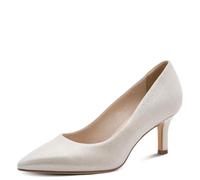 Tamaris Damen Pumps Leder, metallic, 37 EU