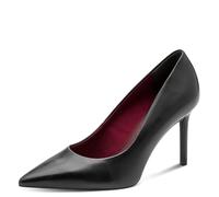 Tamaris Damen Pumps Leder, schwarz, 41 EU