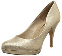 Tamaris Da.-Pumps für Damen, gold, Gr. 40 EU
