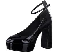 Tamaris Damen Pumps mit Riemchen Vegan Stilettoabsatz; Black/schwarz; 37