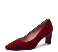 Tamaris Damen Pumps mit Trichterabsatz, rot (Merlot),39