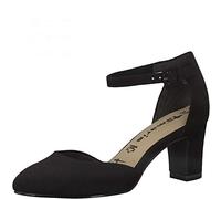 Tamaris Damen Riemchen Pumps, Frauen Pumps,Touch It-Fußbett,Absatzschuhe,stöckelschuhe,Abendschuhe,halteriemen,elegant,weiblich,Black,38 EU / 5 UK
