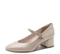 Tamaris Riemchenpumps für Damen, beige, Größe 39 EU