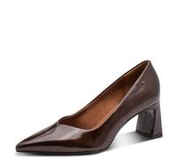 Tamaris Damen Pumps Synthetik, braun, 40 EU
