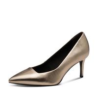 Tamaris Damen Pumps Synthetik, metallic, 38 EU