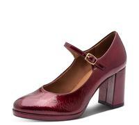 Tamaris Damen Pump with Strap 1-22462-45 Pumps, Merlot, 36 EU