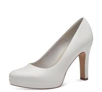 Tamaris Pumps M2242641 Damen mit Blockabsatz weiß Größe 38 EU
