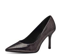 Tamaris Damen Pumps Textil Stilettoabsatz bequem; Pewter, EU 38